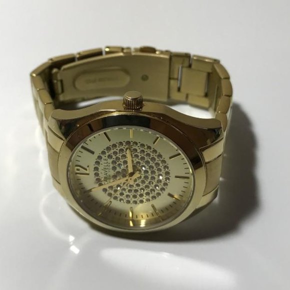 Caravelle New York Ladies Gold-Tone Watch - Picture 4 of 10